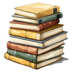 A Stack of Vintage Books - Knowledge and Wisdom