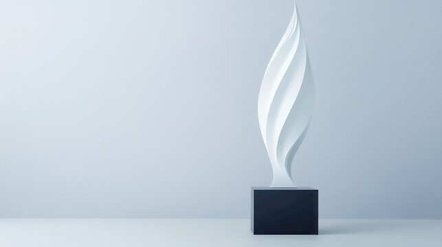 Best Startup Trophy, Business Growth Award showcased in a corporate setting, symbolizing success and expansion, ideal for highlighting achievements in entrepreneurship.