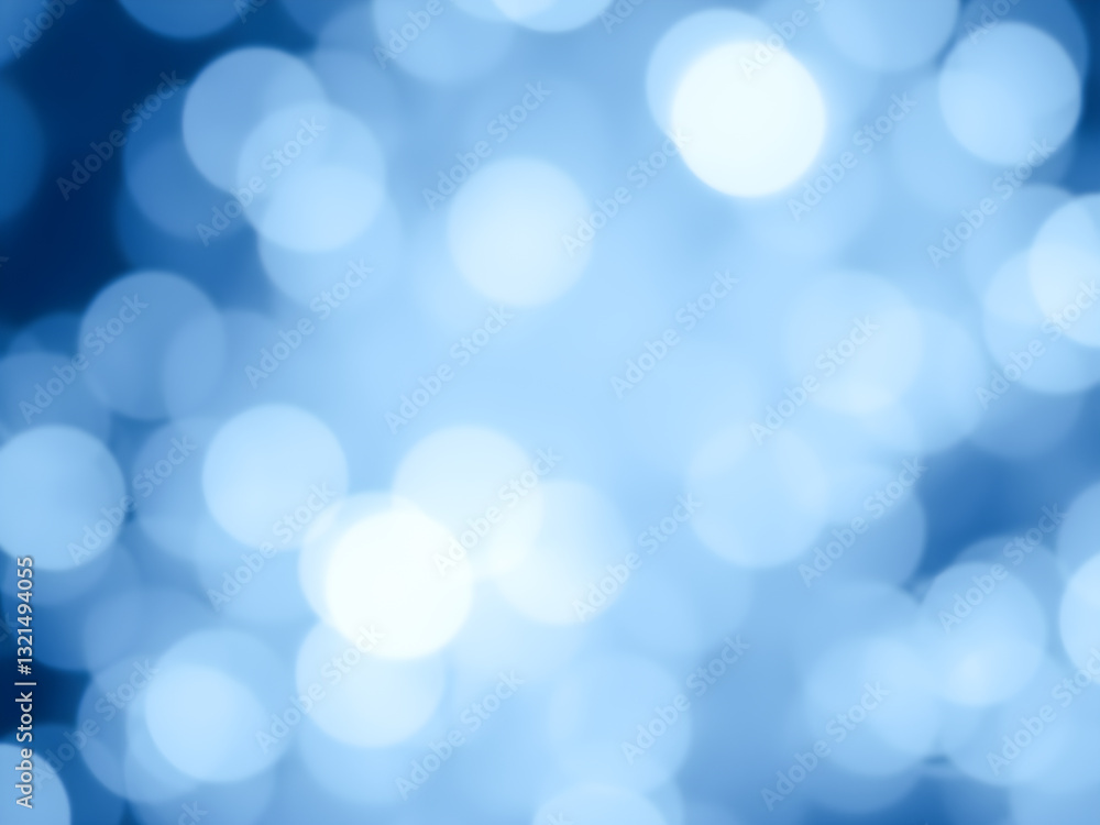 Aufkleber abstract circular colorful bokeh from the party light on black background