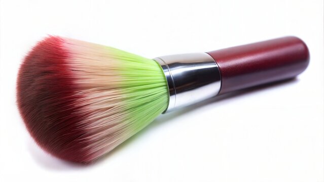 Soft Makeup Brush on White.