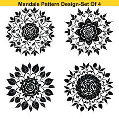 Element design natural flower abstract simple