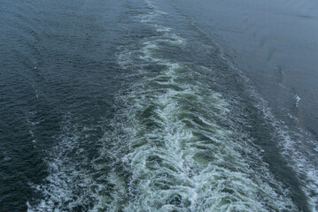 Beautiful photo of the sea and waves