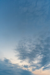 Fototapeta premium Beautiful photo of the sky and clouds