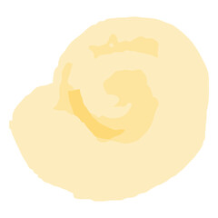 shell shark eye watercolor.