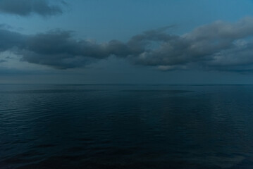 Beautiful photo of the sea and sky