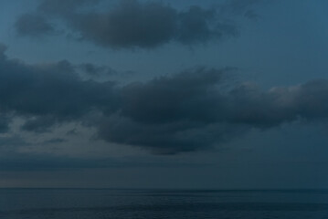 Beautiful photo of the sea and sky
