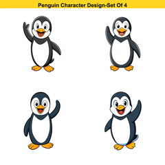 set of penguins