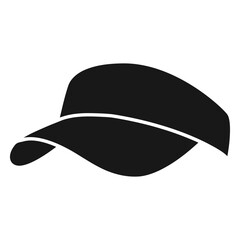 hat pickleball black.