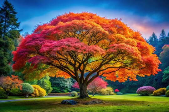 Beautiful Badamier Tree - Stunning Photography
