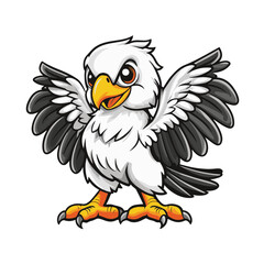 Fototapeta premium Griffin, simple vector logo, white background
