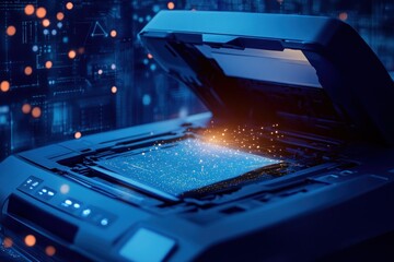 Digital Data Transfer: Scanner Technology and Information Age