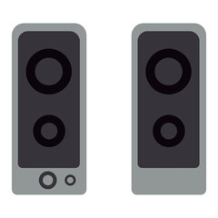  flat speakers.