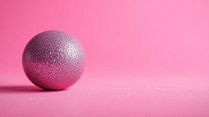 Festive Pink Sparkle Background for Design