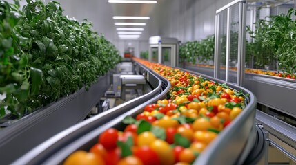 Automated Cherry Tomato Harvesting in Modern Facility