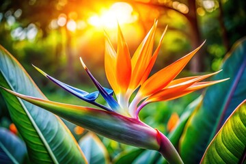 Hawaiian Bird of Paradise Flower - Stunning Detail