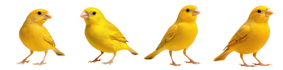 Cheerful Yellow Bird Perched on Branch in Natural Setting  Vibrant Songbird with Bright Feathers Resting in Outdoor Scene  Adorable Feathered Critter Wildlife Photography