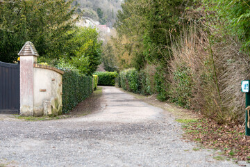 Exploring the serene pathways of La Roche-Guyon, a hidden gem in the enchanting French countryside