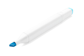 One double-sided marker pen on white background