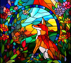Stained Glass Background