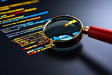 minimal photostock of a  Real Python code developing screen