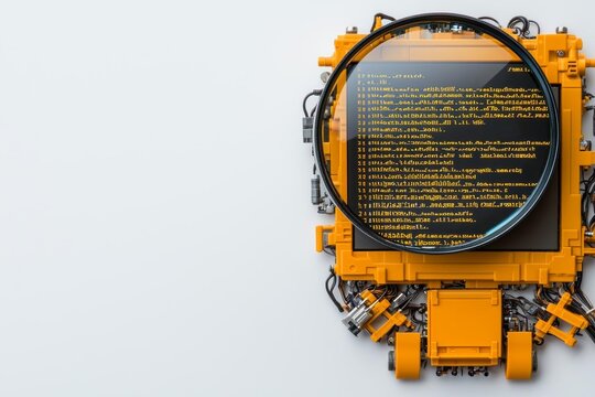 minimal photostock of a  Real Python code developing screen