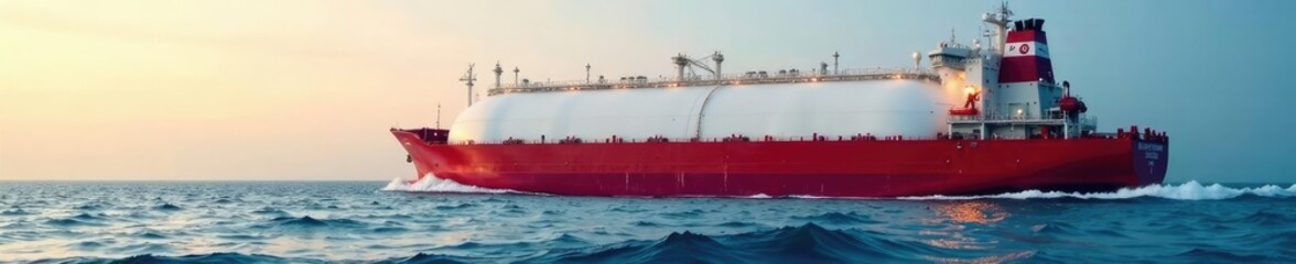 Liquefied natural gas tanker moored to a dock, vessel, wave