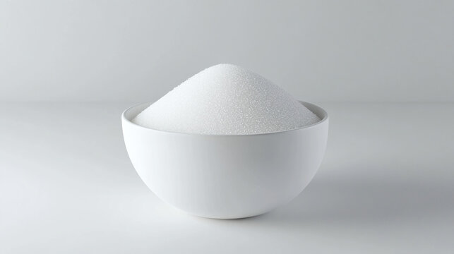 Stunning Bowl Displaying Pure White Sugar