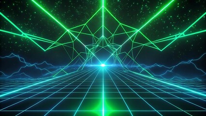 Obraz premium Futuristic Glow