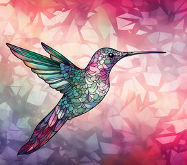 Fototapeta premium Stained Glass Background