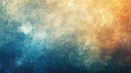 Obraz premium Abstract textured background featuring a blend of warm and cool colors, ideal for artistic or design projects