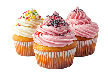 Berry-Topped Cupcake