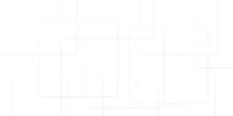 Abstract Geometric background with squares in bright light with soft shadows as pattern. futuristic technology concept geometric line  Modern and creative design with different size white boxes.