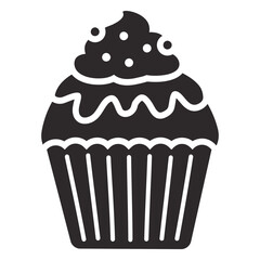 cupcake glaze candy swirl topping