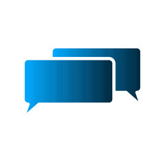 Naklejka premium Bubble speech icon design template