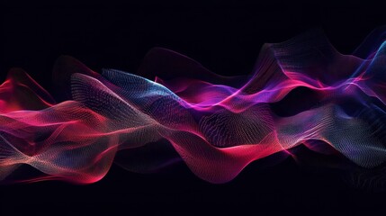 Obraz premium Colorful Abstract Waves Motion