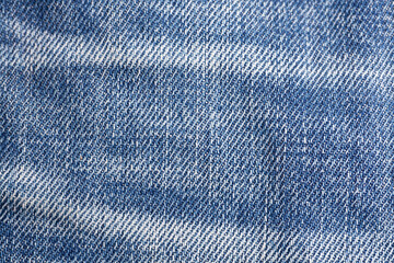 Blue jeans texture background. Denim background.