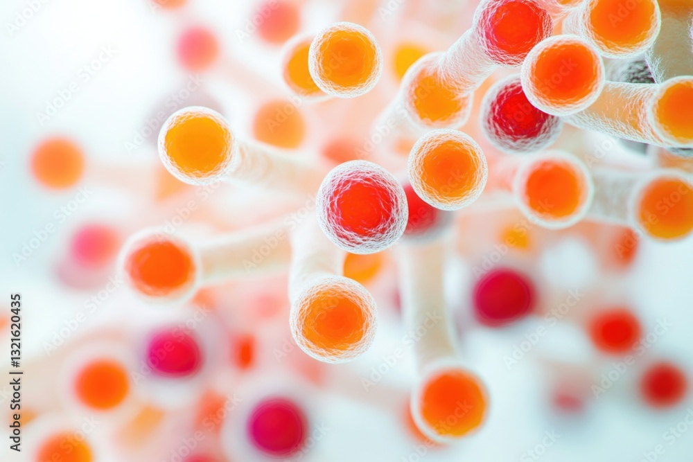 Poster a detailed view of colorful straws, perfect for illustrating refreshment or summertime themes