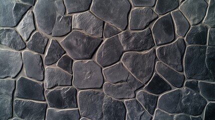 Black stone with grey cement texture, clean and minimal flat lay composition, conveying simplicity and modern elegance.