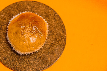 close up warm fresh bread