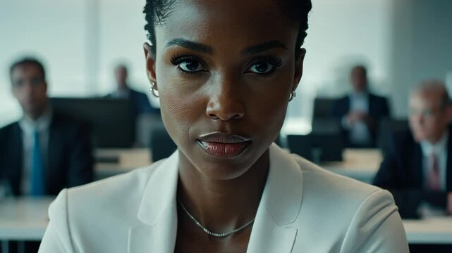 Confident Businesswoman: A Portrait of Determination