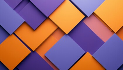Abstract geometric pattern of squares