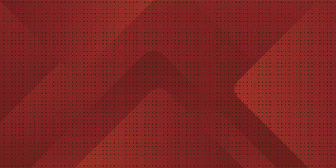 Abstract background in red colors consisting of geometric shapes, lines and dots
