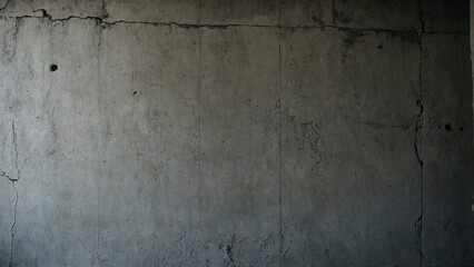 Obraz premium Raw concrete wall texture background, industrial gray surface for construction and architectural design projects