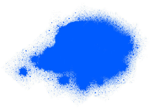Blue spraypaint texture