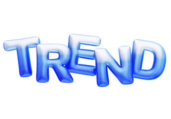 Trend Balloon Text