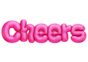 Cheers Text Balloon