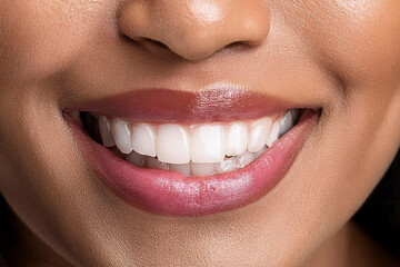 
Generative AI happy smile young woman girls happiness and love joy good mood