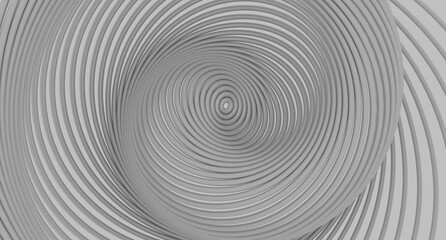 Abstract gray spiral vortex