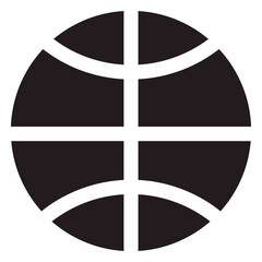 basketball ball black.eps