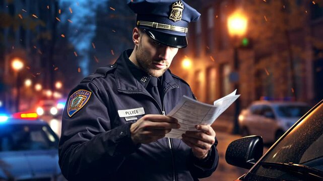 police officer in uniform